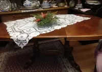 Stoł owalny debowy rozkladany 130x94x74 po rozlozeniu 170cm — ujęcie 4