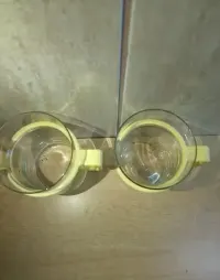 Szklanki PRL uchwyty plastikowe 6 sztuk — ujęcie 5