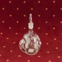 Szklany flakon na perfumy - MURANO - nieużywany — ujęcie 2