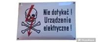 Tablica emalia PRL — ujęcie 2