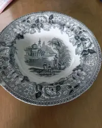 Talerz, motyw „Bosphorus”, XIX wiek, John Marshall, Szkocja — ujęcie 3
