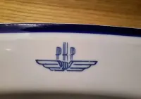 Talerz PKP pocelana — ujęcie 2