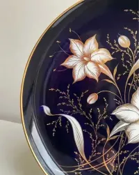 Talerz ścienny "Chodzież", 31 cm, lata 50/60. PRL, vintage — ujęcie 4