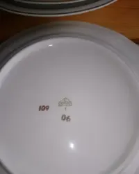 Talerze porcelana Chodzież — ujęcie 2