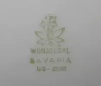 talerzyk deserowy - Retsch & Co. Wunsiedel Bavaria US-ZONE 1945 - 1949 — ujęcie 2