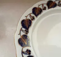 talerzyki porcelanowe 3 szt. z Ćmielowa średnica 19,5 cm VINTAGE! — ujęcie 2
