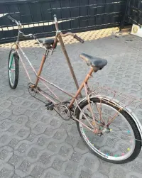tandem stary rower klasyk vintage ifa kontakt ddr prl — ujęcie 2