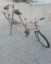 tandem stary rower klasyk vintage ifa kontakt ddr prl — ujęcie 4