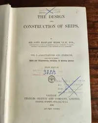 The Design and Construction of Ships 1923 | Londyn | Antyk — ujęcie 3