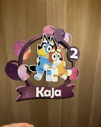 Topper ozdoba na tort Bluey — ujęcie 2