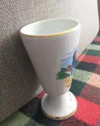 Tradition CNP France kubek kielich do kawy czekolady porcelana francuska St Amand — ujęcie 4