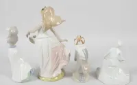Trzy figurki porcelanowe Tengra Zepphir — ujęcie 2