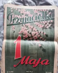 Tygodnik przyjaciółka z roku 1955 oraz 1956 — ujęcie 2