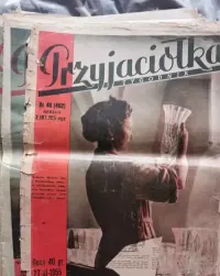 Tygodnik przyjaciółka z roku 1955 oraz 1956 — ujęcie 3