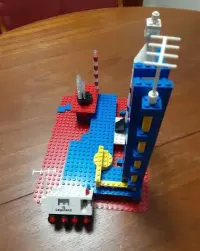 tylko dzis LEGO 358 Legoland,Space, baza rakietowa unikat 1973 rok — ujęcie 2