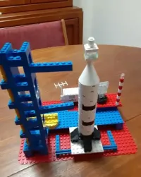 tylko dzis LEGO 358 Legoland,Space, baza rakietowa unikat 1973 rok — ujęcie 3