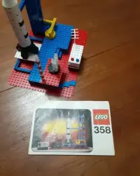 tylko dzis LEGO 358 Legoland,Space, baza rakietowa unikat 1973 rok — ujęcie 5