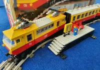 lego 7740,12v Inter-City Pociąg pasażerski unikat 1980 rok — ujęcie 3
