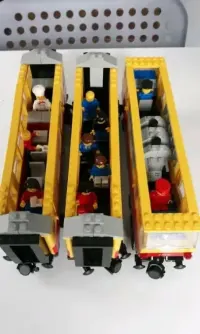 lego 7740,12v Inter-City Pociąg pasażerski unikat 1980 rok — ujęcie 5