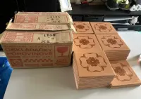 Unikat VINTAGE! Płytki RAKO Czechosłowacja PRL lata 70/80 - NOWE, 7.68 m² (338 szt) — ujęcie 5