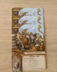 Warhammer Inwazja – Elita Gurniego x3 (z zestawu Skaveńska Zaraza) KRASNOLUDY — ujęcie 4
