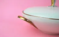 waza porcelana Bawaria eschenbach złoto retro vintage — ujęcie 3