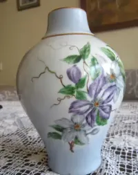 wazon Alka Kunst Kaiser ręcznie malowany powojnik — ujęcie 3