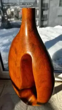 Wazon/dzban ceramiczny 50cm, brąz, nowy. — ujęcie 3