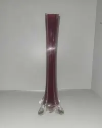 Wazon kolorowe szkło PRL Vintage — ujęcie 4