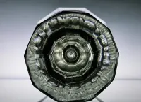 Wazon szkło Art Déco MOSER Czechosłowacja — ujęcie 5