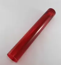 Wazon - szkło rubinowe barwione w masie - wysokość 39,5 cm — ujęcie 3