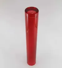 Wazon - szkło rubinowe barwione w masie - wysokość 39,5 cm — ujęcie 5