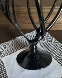 Wazon z artystycznego szkla pajeczak Makora Krosno — ujęcie 4