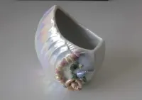 Wazonik porcelanowy Muszla — ujęcie 5