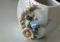 Wazonik porcelanowy Muszla — ujęcie 3