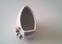 Wazonik porcelanowy Muszla — ujęcie 4