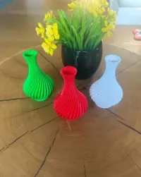 Wazony wykonane z 3D — ujęcie 3