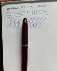 Wieczne pióro Montblanc meisterstuck 146- burgundy — ujęcie 2