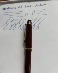 Wieczne pióro Montblanc meisterstuck 146- burgundy — ujęcie 3
