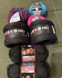 Włóczki amigurumi wielka paczka yarnart, kokonki, himalaya — ujęcie 5