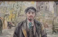 WŁODZIMIERZ LENIN Rosyjskie Malarstwo stary obraz — ujęcie 5