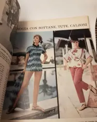 Włoski magazyn modowy Grazia 1960 zabytek — ujęcie 2