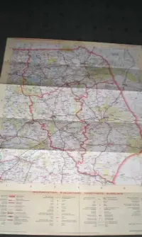 Województwo Białostockie Łomżyńskie Suwalskie Mapa Kraj. Samochodowa — ujęcie 4