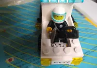 Wóz Polica Kartonik Instrukcja lego 6430 Police Radiowóz System — ujęcie 2