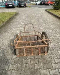 wózek mleczarza PRL — ujęcie 3