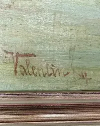 Wybitny Olejny Obraz Muzealny 71x91 Carl Valentin Impresjonizm Realizm Konie  Unikalna Proweniencja NRD Teterow Salonowe Płótno wybitne malarstwo Top — ujęcie 3