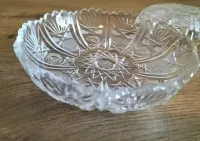 WYJĄTKOWY KOMPLET 6 TALERZYKÓW-Oryginały-styl Bohemia Crystal-ozdobne — ujęcie 2