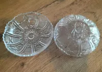 WYJĄTKOWY KOMPLET 6 TALERZYKÓW-Oryginały-styl Bohemia Crystal-ozdobne — ujęcie 3