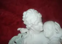 XIX wieczna tablica z porcelany biskwit VOLKSTEDT — ujęcie 5