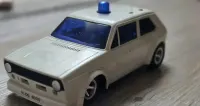 Zabawka Auto zdalnie sterowane model VW Golf Polizei mk1 z roku 1980! Rarytas! — ujęcie 3